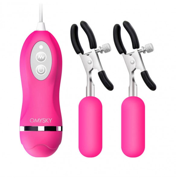 Taiwan OMYSKY Nipple Teaser Vibrator (Red Rose)